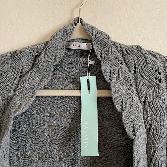 Dressfo | Open Front Cardigan | NWT - Picture 4 of 7